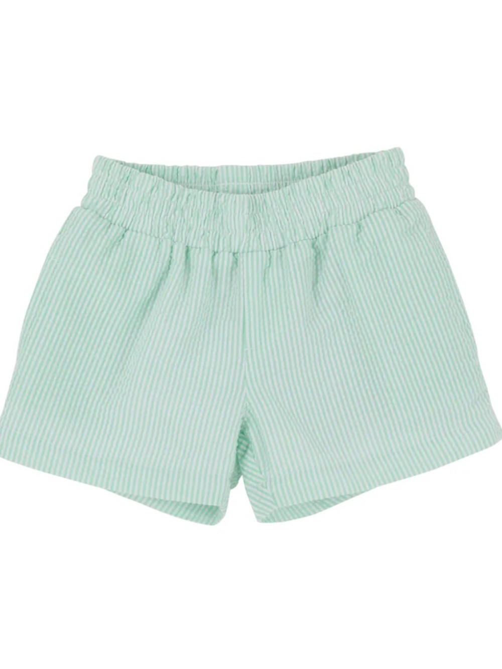 EUC The Beaufort Bonnet Company Sheffield Shorts in Grace Bay Green Seersucker